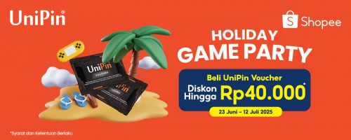 Holiday Game Party Dapatkan Potongan 40.000 Belanja di Shopee!